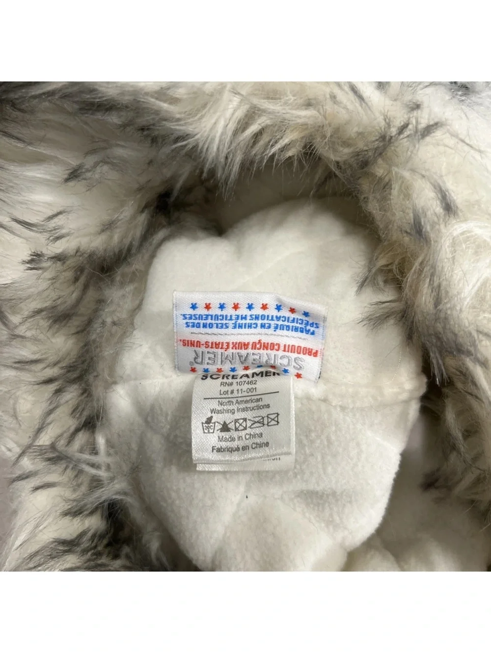 Screamer Trapper Hat Faux Fur Knit Ear Flap Fleece Lined Bomber Hat Winter OSFM - Picture 11 of 12